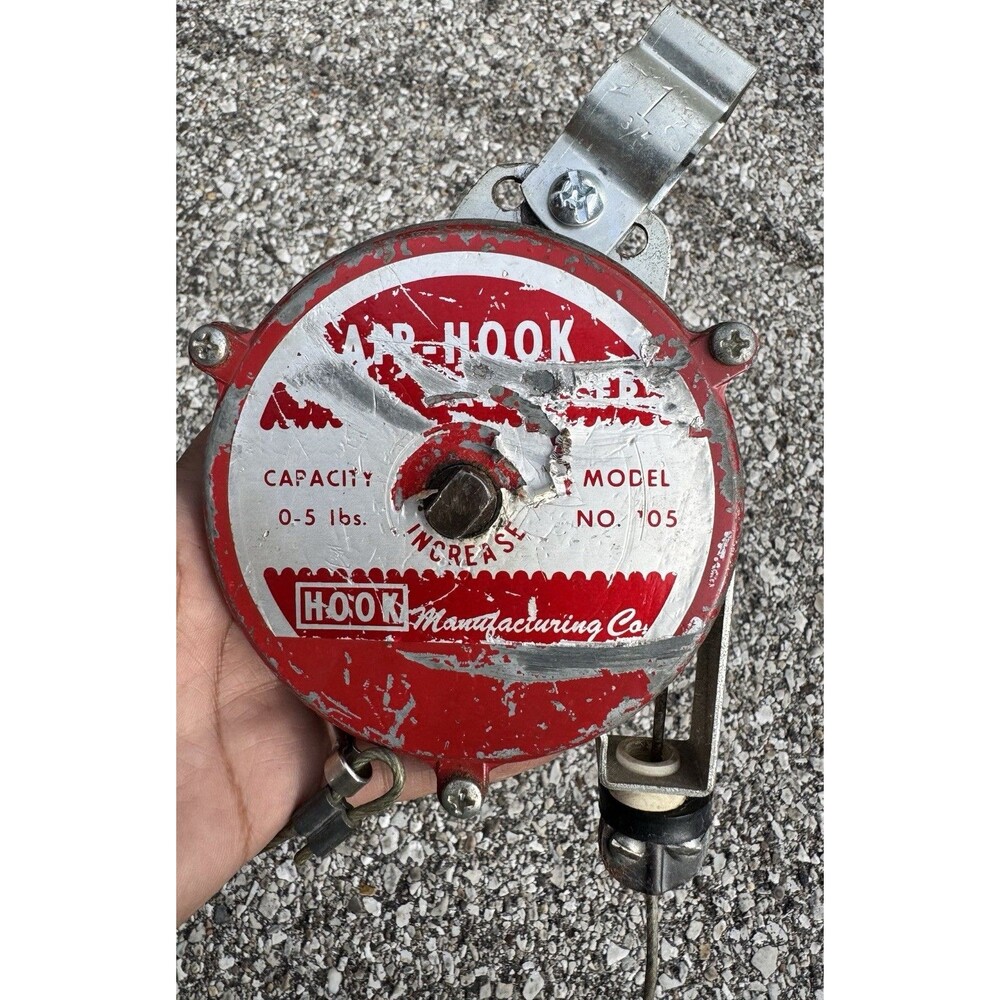Vintage Air- Hook Model No 105 Tool Balancer Made In The USA Capacity 0-5lb